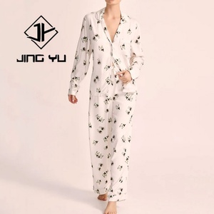 Conjuntos de Ropa de Salón Personalizados, Pijamas, Conjuntos de Mujer, Pijamas de Bambú, Modal y Algodón para Mujer, Ropa de Salón, Conjunto de 2 Piezas, Pijamas de Mujer - Product Image 2