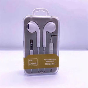 Retailverpakking 3.5mm oortelefoon voor Samsung iPhone Bedrade Type C oortelefoon headset met kabel - Product Image 3