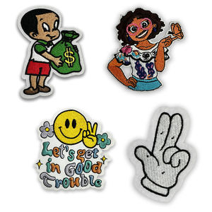 แพทช์ปักลายเลื่อม PVC สำหรับติดเสื้อผ้ากีฬา แบบรีดติด สำหรับผู้หญิง ผู้ชาย เด็ก ตกแต่งเสื้อบาสเก็ตบอล DIY ขนาด 3.86 นิ้ว - Product Image 2