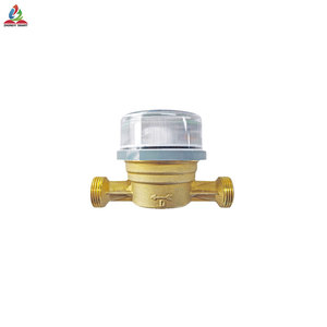 Compteur d'eau intelligent à jet unique en laiton DN20, conception sans valve, module NB-IoT LoRaWAN, protection IP68, compteur numérique à distance fileté - Product Image 4