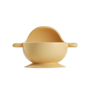 Ciotola per snack per bambini a forma di elefante, portatile, per esterni, stoviglie per bambini, tazza per frutta anti-schizzi, piatto con ventosa per neonati - Product Image 1