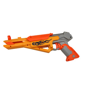 Jeu de tir pour enfants avec cibles en EVA, pistolet à balles souples longue portée avec 10 balles - Product Image 3