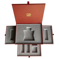 Boîte à tiroirs multifonctionnelle haut de gamme ROGOOD, emballage cadeau en papier rigide de luxe pour parfum haut de gamme et cadeaux de luxe P2191
