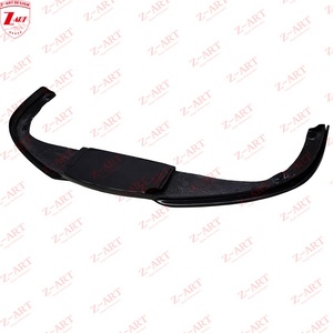 Z-ART pour <span class=keywords><strong>Ferrari</strong></span> F430 2005+ Style Fibre de Carbone Lame Avant Spoiler Inférieur Pare-chocs Avant - Product Image 2