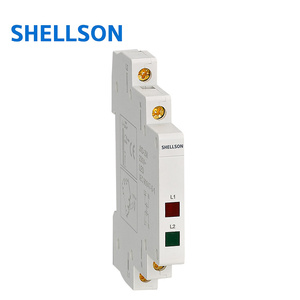 Bán buôn 35 mét Din Rail LED chỉ số Modular ba-màu đỏ màu xanh lá cây màu vàng Modular tín hiệu đèn - Product Image 2