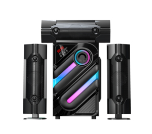 Nuevo Altavoz de Alta Potencia para TV con Subwoofer, Sistema de Sonido Envolvente para Cine en Casa, USB, AUX, Radio FM, Subwoofer, Karaoke - Product Image 1