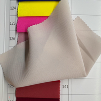 Tissu en mousseline de soie extensible mat, bon tombé, élastique, uni, pour abaya musulmane, hijab, vêtements du Moyen-Orient