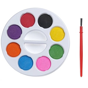 Fabricant de pigments solides peints personnalisés 5/6/8 couleurs pour enfants étudiants peints à la main - Product Image 5