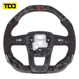 Volante Deportivo de Fibra de Carbono Real TDD Compatible con Lamborghini URUS HURACAN LP640 LP650 LP670, Estilo Deportivo para Interior de Auto - Product Image 5