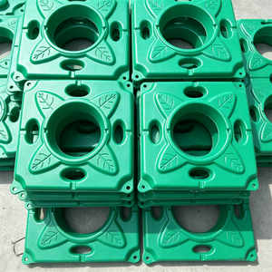 Sunsbuild - Jardinera Flotante Cuadrada de Polietileno Verde, Duradera, para Jardín Acuático, Estanque, Zona Húmeda y Lago - Product Image 4