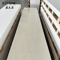 Prix de gros, feuille de surface solide en acrylique Corian de couleur marbre