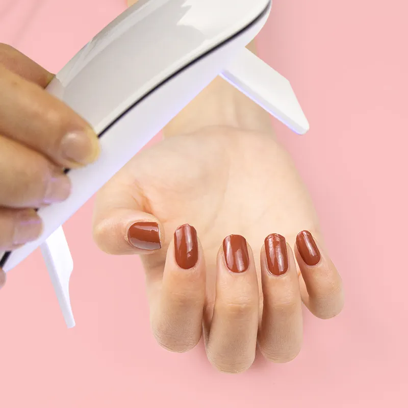 Nail Phụ Kiện Bán Buôn Huizi Bán Chữa Khỏi Gel Strips Gel Nail Với UV