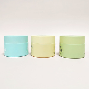 Customized Logo Matte Empty <b>Glass</b> Cosmetic Jar Lid Mini 15ml 20ml 30ml 50ml Face Cream Body Butter <b>Packaging</b> Plastic Screw Cap - Product Image 3