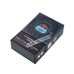 Bìa Cứng In Logo Tùy Chỉnh CMYK Bìa Cứng 2 Mảnh Phong Cách Nắp Và Đế Thẻ Chơi Trò Chơi Hộp Đựng Cổ - Product Image 2