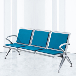 Sillas de espera Bao Xian, fila de 3 asientos con reposabrazos para hospitales, clínicas, aeropuertos y estaciones - Product Image 3