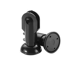 Pieds de support pour porte de toilettes, en nylon noir, en plastique, résistants à l'eau, polyvalents pour toilettes publiques - Product Image 1