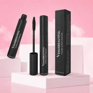 Máscara de <span class=keywords><strong>Pestañas</strong></span> 4D, Rizada, Voluminizadora, Alargadora, Resistente al Agua, Profesional, con Efecto Halo, Duradera 24h, Sin Decoloración, Negra - Product Image 1