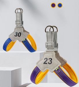 Tali kekang anjing dada reflektif, tipe Y, nyaman, bersirkulasi, kekang anjing untuk hewan peliharaan - Product Image 2