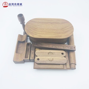 Pièces de machines à bois professionnelles OEM, service de fraisage CNC, pièces de jouets en bois personnalisées en noyer, hêtre, érable, chêne - Product Image 6