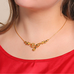 Vente en gros de bijoux en <span class=keywords><strong>or</strong></span> <span class=keywords><strong>rose</strong></span> <span class=keywords><strong>18</strong></span> <span class=keywords><strong>carats</strong></span>, <span class=keywords><strong>collier</strong></span> vintage avec pendentif en forme de grande fleur en <span class=keywords><strong>or</strong></span> - Product Image 5