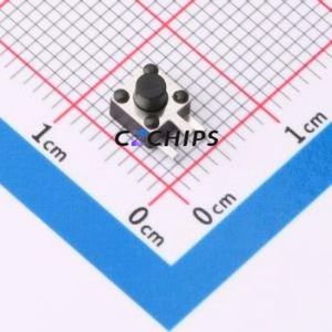 ZX-QC4545-4.5BSJ Tactile Switch DIP Switch Single Pole Single Throw Round Button 2.6N Through Hole - Product Image 1