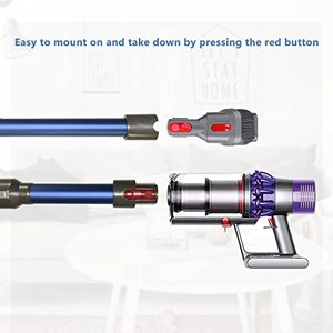 Tube de tige d'extension de déclenchement adapté aux pièces d'aspirateur sans fil Dysons V15 V11 V10 V8 <span class=keywords><strong>V7</strong></span> - Product Image 3