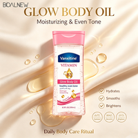 Huile Corporelle Éclaircissante et Hydratante Naturelle à la Vitamine B3 pour une Peau Saine et Éclatante, Gel-Huile de Massage Visage et Corps Unifiant le Teint, Adapté à Tous Types de Peau (OEM/ODM)