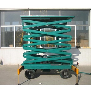 Высококачественная электрическая ножничная подъемная платформа грузоподъемностью 1000 кг и максимальной высотой подъема 12,2 м для использования внутри помещений - Product Image 4