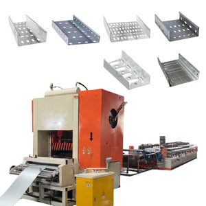 Máquina de Conformación de Bandejas Portacables de Zinc y Aluminio, Línea de Producción de Bandejas Perforadas Galvanizadas Personalizadas - Product Image 1