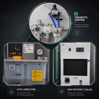 Centre d'usinage vertical haute précision VMC866 robuste avec broche BT40, système Fanuc, machine de fraisage CNC pour métaux