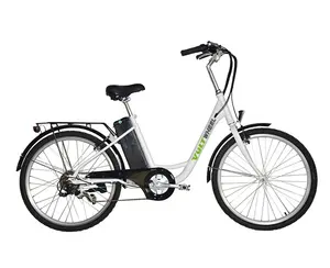 Italiaanse Elektrische Speed Bike 36V 250W Goedkope Stap Door Met Shimano Derailleur En Led Display Elektronisch Type