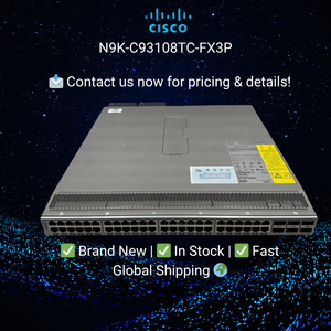 N9K-C93108TC-FX3P Switch de Núcleo de Capa 3 de 56 Puertos 25G SFP28 + 100G QSFP con SNMP Disponible para Entrega Mundial - Product Image 3