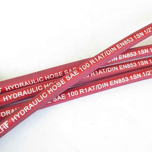 Precio de fábrica, flexible 2 pulgadas sae 100 r1 1SN tubo de goma hidráulica o de goma manguera industrial, - Product Image 4