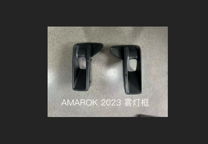 KOAUTO Grille d'aération de pare-chocs avant pour Volkswagen Amarok 2022-2025 en plastique noir NOUVELLE VERSION Système - Product Image 3