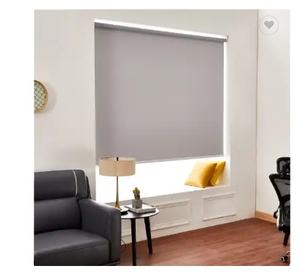 Cortina eléctrica silenciosa personalizada, persiana enrollable eléctrica, control remoto automático inteligente, voz, oficina, sombreado completo - Product Image 2