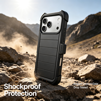 Étui de protection robuste avec clip ceinture antichoc pour téléphones mobiles Samsung Galaxy A27 A17 A26 A36 A56 S26 ULTRA 25 24 Fe 23
