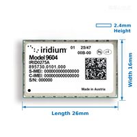 Module émetteur-récepteur de données à impulsions courtes, module satellite, émetteur-récepteur IoT, Iridium 9604, 4G, U-Blox M10, GNSS, faible consommation d'énergie