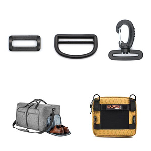 Hebillas de plástico con forma de D de 38 mm y 50 mm para bolsos, equipaje, mochilas, bolsos de mano, accesorios para bolsos cruzados, cierres duraderos - Product Image 4
