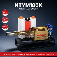 Pulvérisateur thermique professionnel 12L à batterie lithium, en acier inoxydable 316, grande surface, moteur puissant, haute productivité, pour la lutte antiparasitaire agricole