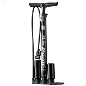 Manual Air Pump 575mm Length With Pressure Gauge For Bike Tire Inflating - Product Image 1