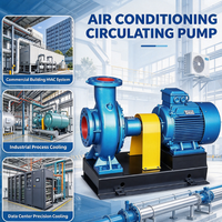 Pompe de circulation en fonte 0,5 CV, faible bruit, basse pression, pour alimentation en eau, drainage, circulation d'eau chaude, chauffage central urbain