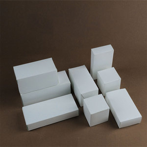 Confezione di prodotti personalizzati dolore scatola di carta bianca piccola scatola bianca imballaggio scatola di cartone bianca - Product Image 2