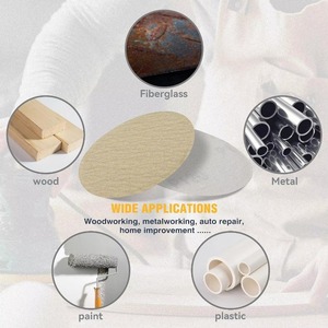 แผ่นกระดาษทรายอลูมิเนียมออกไซด์ขนาด 3 นิ้ว 120 กรวด จำนวน 50 ชิ้น แบบติดตีนตุ๊กแก สำหรับเครื่องขัดกระดาษทรายแบบสุ่ม - Product Image 6