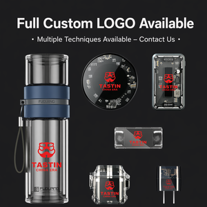 Kit <span class=keywords><strong>de</strong></span> Regalo Electrónico Transparente <span class=keywords><strong>de</strong></span> Lujo Minimalista <span class=keywords><strong>de</strong></span> Alta Tecnología Premium Wisteria, Cargador Inalámbrico para Auto con Logotipo Personalizado, para Viajes - Product Image 5