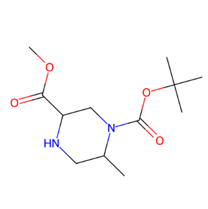(3R6R)-1-terc-Butil 3-metil 6-metilpiperazina-1,3-dicarboxilato en Polvo CAS2349395-78-2 - Product Image 1