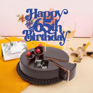 1 Pieza Decoración para Pastel de <span class=keywords><strong>Feliz</strong></span> <span class=keywords><strong>Cumpleaños</strong></span> Número <span class=keywords><strong>65</strong></span> con Purpurina, Adorno para Pastel de <span class=keywords><strong>Feliz</strong></span> <span class=keywords><strong>Cumpleaños</strong></span>, ¡Saludemos a los <span class=keywords><strong>65</strong></span> Años!, para Decoración de Fiesta de Aniversario de Bodas - Product Image 5