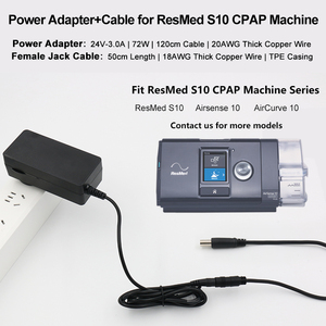 ResMed AirSense 10 Power Cord Replacement Power Supply for ResMed AirSense 10 S10 AirCurve 10 Series CPAP Machines - Product Image 2