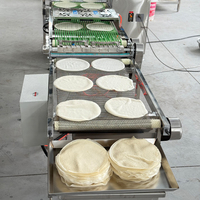 Machine automatique à crêpes, rouleaux de printemps et gâteaux arabes avec moteur, pour crêpes mille-feuilles et couches d'œufs