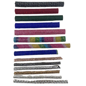 Nhà máy cổ điển tùy chỉnh Rhinestone Vamp: Rhinestone TRIM cho trang trí Giày trên vật liệu - Product Image 1