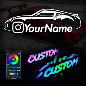 Emblèmes LED RGB personnalisés pour voiture, avec effet de poursuite de couleur, logo lumineux pour voiture, éclairage de marche, étanche pour SUV - Product Image 5